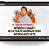 Kelas Teknikal Website Funnel + Whatsapp Automation + Sistem Affiliate